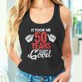 この素敵な50歳の誕生日を面白く見せるのに50年かかりました タンクトップ