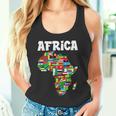 アフリカtシャツ 誇り高きアフリカ国旗大陸愛 タンクトップ