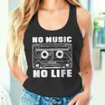 カセット No Music No Life Music Lover タンクトップ