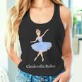 シンデレラ バレエ バレリーナ ポワント ダンサー ダンス グラフィック タンクトップ