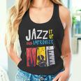 ジャズ・イット・アップ・アンド・インプロヴィーズ・ジャズ タンクトップ
