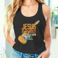 ジーザス・イズ・マイ・ロック・アンド・ザット・イズ・ハウ・アイ・ロール クリスチャン タンクトップ