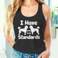 スタンダード プードル オーナーズ I Havetandards ファニー プードル タンクトップ