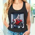 セクシーガールグラフィックtシャツ セクシーなブロンドガール&レッドストリートバイク タンクトップ