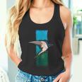 ツバメ鳥のグラフィック タンクトップ