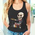 ドラミング スケルトン ドラム プレーヤー ドラマー パーカッション ドラム 長袖tシャツ タンクトップ