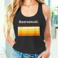 ビアセクシャル、面白いビアトリンカー タンクトップ