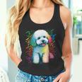 ビション・フリーゼ好きのかわいいビション・フリーゼの犬 タンクトップ