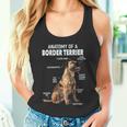 ボーダーテリアの解剖学 長袖tシャツ タンクトップ