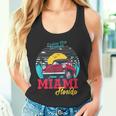 マイアミビーチtシャツ、マイアミ半袖グラフィックデザイン。 タンクトップ