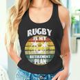 ラグビーは私の退職金制度 ラグビー部の年金受給者 タンクトップ