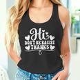 人種差別 Hi Don't Be Racist Thanks タンクトップ