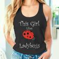 少女はてんとう虫が好き 野生動物 おもしろてんとう虫 タンクトップ
