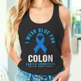 結腸直腸癌 I Wear Blue For Colon Cancer Awareness タンクトップ