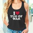 綱引き大好き タンクトップ