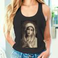 聖母マリア マリア カトリック絵画 長袖tシャツ タンクトップ
