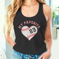 野球選手23ジャージー衣装 No＃23スポーツファンギフト Baseball Jersey Number 23 タンクトップ