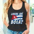 面白いキューバのハバナキューバの旗、アセレ・ケ・ボラ 長袖tシャツ タンクトップ