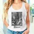 Albrecht Dürer Durer クリスチャンアート メランコリア ホワイト 長袖tシャツ タンクトップ