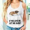 Cute Leonberger If You Love Me Let Meleep パジャマ タンクトップ