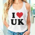 I Heart Uk Initials I Love UK First And Last Name U K 長袖tシャツ タンクトップ