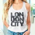 I Love London、クールでレトロなロンドンのファッショングラフィックデザイン。 タンクトップ