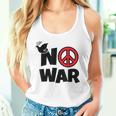 No War 反戦 平和の鳩 タンクトップ