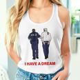 On Back I Have A Dream Trump Police 格言 男性 タンクトップ