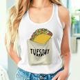 Trendy Taco Tuesday Pocket Food Humour タンクトップ