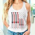 Trumpet Player American Flag Vintage Tank Top