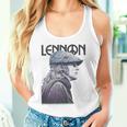 ジョン・レノン 平和な色調の肖像画 タンクトップ