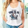 ティエラ・デル・ソルの村ゴルフカートデザイン。 長袖tシャツ タンクトップ