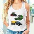 トラクター トラクター コンバインハーベスター 農家 農業 タンクトップ
