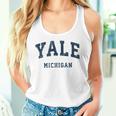 ミシガン州イェールミシガン州ヴィンテージアスレチックスポーツデザイン タンクトップ