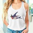 レトロ レディース ヴィンテージ メンズ ツバメ タトゥー デザイン タンクトップ