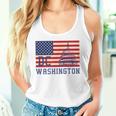 ワシントンdc アメリカ国旗tシャツ タンクトップ