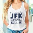 ヴィンテージ ニューヨーク Jfk 空港コード トラベルデイ レトロ Nyc 長袖tシャツ タンクトップ