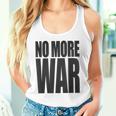 反戦 平和 イスラエル パレスチナ ウクライナ ロシア リビア シリア イエメン クルド トルコ No More War タンクトップ
