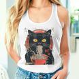 麺 猫 ラーメン好き 和食 猫 アート デザイン タンクトップ