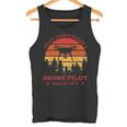 1970 年生まれのドローンパイロット、誕生日、クワドロコプター・ドローン タンクトップ