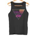 1980年代ynthwave ギフトtシャツ ゲーマーtシャツ レトロスタイリング タンクトップ