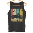 60 歳の誕生日バイカーギフトtシャツ-ヴィンテージ1966バイク タンクトップ