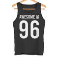 Awesome At 96 面白い96歳の誕生日のお祝いに 長袖tシャツ タンクトップ