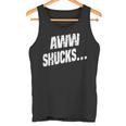 Awwhucksトウモロコシ好き 面白いことわざグラフィック タンクトップ