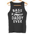 Bass Daddy Ever Fishing Daddy Father's Day タンクトップ