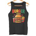 Berger Crew Hamburger Cheeseburger Fast Food Lovers タンクトップ