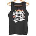 Words Best Father Pink Father’S Day タンクトップ