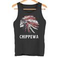 Chippewa ネイティブアメリカン アメリカ国旗 スカルヘッドレス 長袖tシャツ タンクトップ