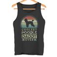 Coolest Poodle Daddy Ever Father's Day Dad タンクトップ