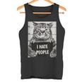 Cats Picture I Hate Peopleaying タンクトップ